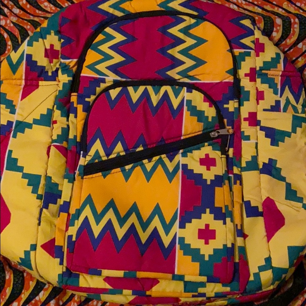Kente backpacks